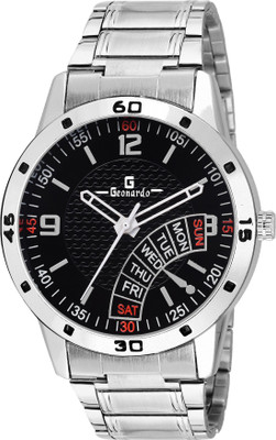 

Geonardo GDKK053 Conquer Black Dial Chain Watch - For Men