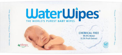 

Water Wipes Chemical Free - 60 wipes