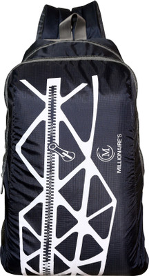 

MILLIONAIRES BY SCHOOL BAG WATERPROOF BACKPACK (NAVY BLUE, 21 L) 21 L Backpack(Blue, Grey), Nb0102