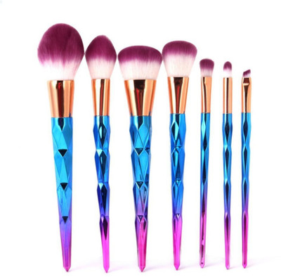 

Zureni Colorful Makeup Brushes Thread Rainbow Professional Brush Kit(Pack of 7)