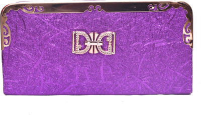 

site teccho Formal, Party, Casual Purple Clutch