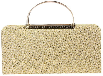 

EMOSHA Casual Gold Clutch
