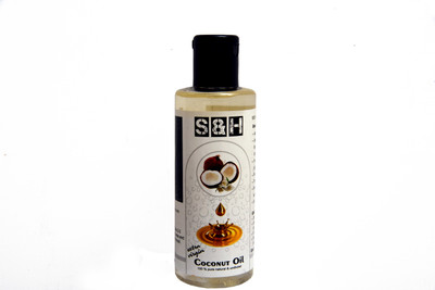 

SH S & H Coconut oil 200ml 100 % natural extra virgin & cold press(200 ml)