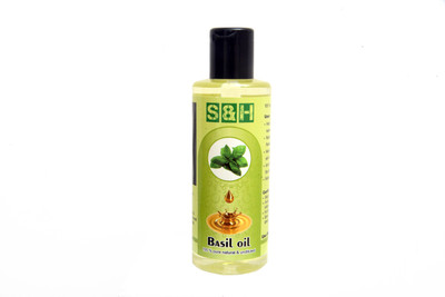 

SH S & H Basil oil 50 ml 100 % natural and pure(50 ml)