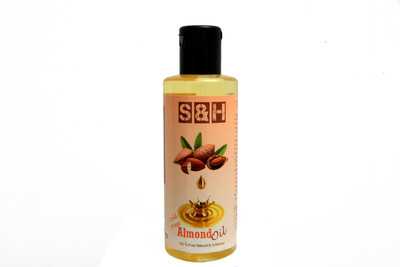 

SH S & H Almond oil 200ml 100 % natural cold press(200 ml)