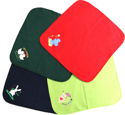 

ANNAPURNA SALES Cotton 240 GSM Face Towel Set(Pack of 4, Multicolor)