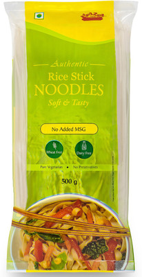 

Sara Food Products Rice Stick Noodles 6MM Hakka Noodles 500 g(Vegetarian)