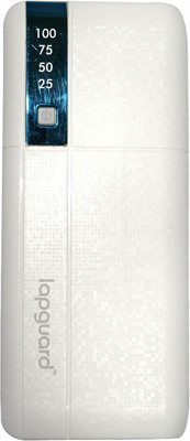 

Lapguard 13000 mAh Power Bank (LG515)(White, Blue, Lithium-ion), Blue;white