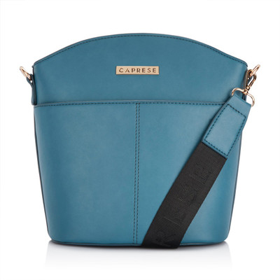 

Caprese Women Casual Blue PU Sling Bag