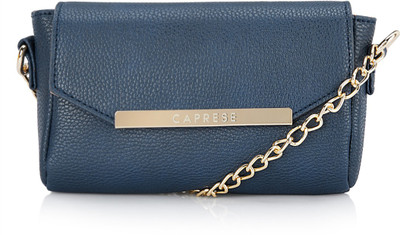 

Caprese Women Casual Blue PU Sling Bag