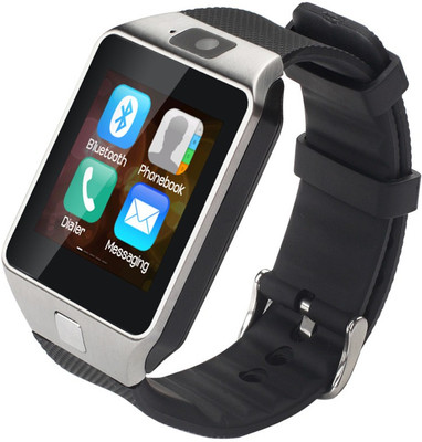 

ALONZO Smart Watch Smartwatch(Black Strap Free Size)