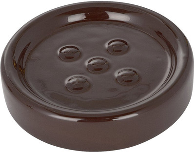 

Home Collective - Wenko Polaris Ceramic Soap Tray - Brown(Brown)