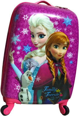 

Parteet Cartoon Printed 46 cm ABS Hard Sided Kids Cabin Luggage - Trolley/Travel/Tourist Bags Expandable Cabin Luggage -  inch(Multicolor