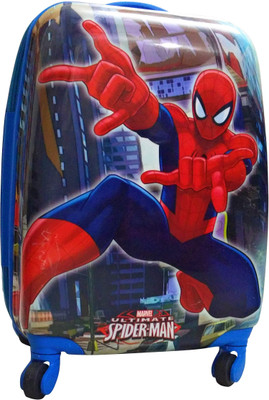 

Parteet Cartoon Printed 46 cm ABS Hard Sided Kids Cabin Luggage - Trolley/Travel/Tourist Bags Expandable Cabin Luggage -  inch(Multicolor