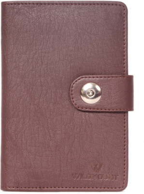 

Wildmount Men Brown Artificial Leather Document Holder(4 Card Slots)