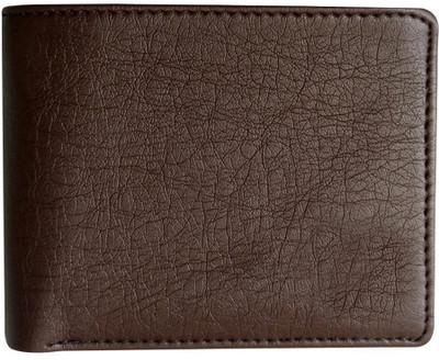 

KAPPASA Men Casual, Trendy Brown Artificial Leather Wallet(10 Card Slots)