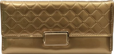 

Ferishta Women Gold Artificial Leather Wallet(10 Card Slots)