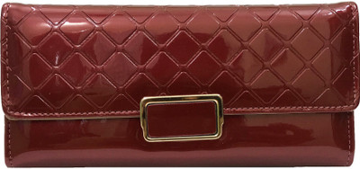 

Ferishta Women Maroon Artificial Leather Wallet(10 Card Slots), Cherry