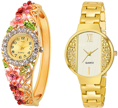 

Kitcone Analog Multi Colour Dial Stainless Steel Watch - For Women