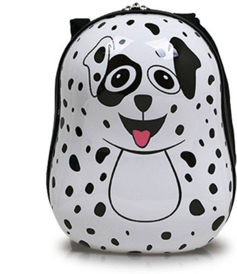 

GOCART Kids Animal Hard Shell Backpack White Color 11 L Backpack(White)