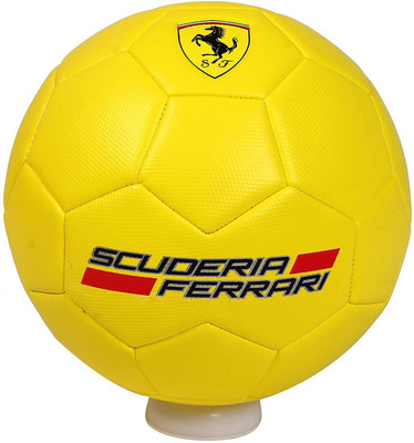 

Ferrari Soccer Ball-Yellow Football - Size: 5(Pack of 1, Yellow)