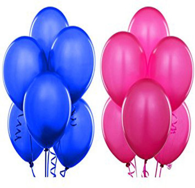 

Retail Factory Solid RFB88 Metallic Balloon(Pink, Blue, Pack of 200)
