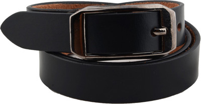 

Shree Fashion Men Formal Black Genuine Leather Belt