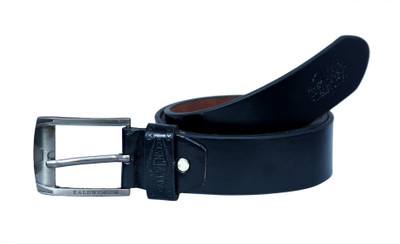 

Hornwood Men Black Artificial Leather Belt