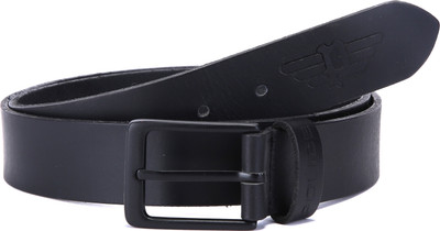 

Police Men Casual Black Genuine Leather Belt