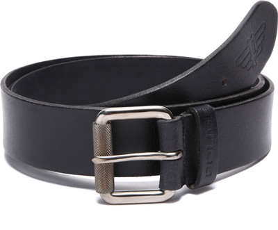 

Police Men Casual Black Genuine Leather Belt
