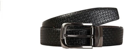 

new balts Men Black Canvas Belt