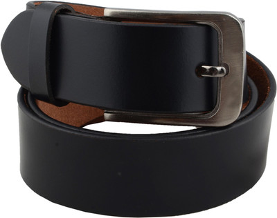 

Shree Fashion Men Formal Black Genuine Leather Belt
