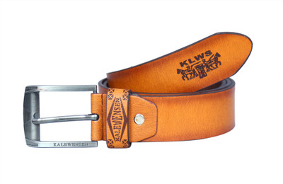 

Hornwood Men Tan Artificial Leather Belt