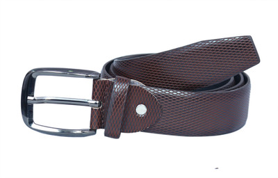 

Hornwood Men Brown Artificial Leather Belt