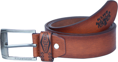 

Hornwood Men Brown Artificial Leather Belt