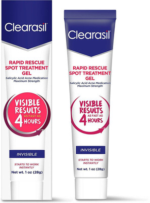

Clearasil Rapid Rescue Acne Spot Treatment Cream, 1 oz (Packaging May Vary)(28 g)