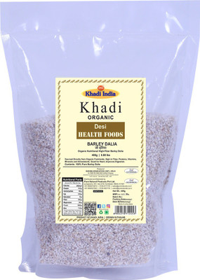 

Khadi Food Khadi Organic Barley Dalia - 400 GM(400 g, Pouch)