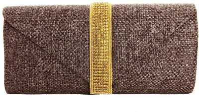 Utsavi Party Brown Clutch
