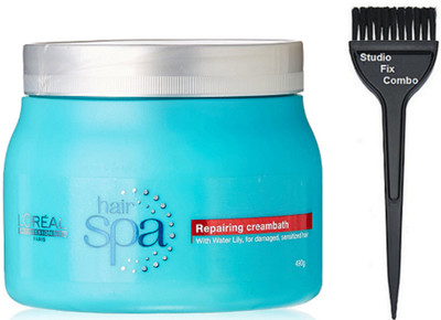 

Studio Fix Combo Hair brush&L'Oreal Paris Hair Spa Repairing Hair Mask Cream(Set of 2)