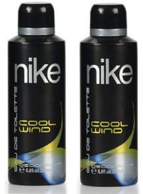 

Nike COO WIND Body Spray - For Men(400 ml, Pack of 2)
