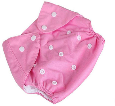 

Crack4Deal Washable Cloth Diaper Nappies With Wet-free inserts - S - M