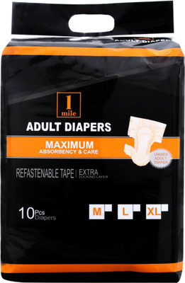 

1Mile Healthcare 1mileadl Adult Diapers - L(10 Pieces)