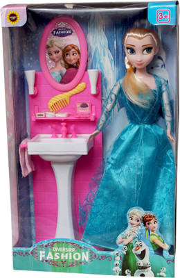 

Tickles Ana doll with Accessories(Multicolor)