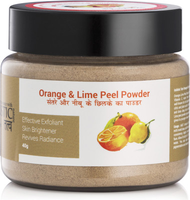 

Holistic Tatv Orange & Lime peel powder for deep exfoliation and instant glow(40 g)