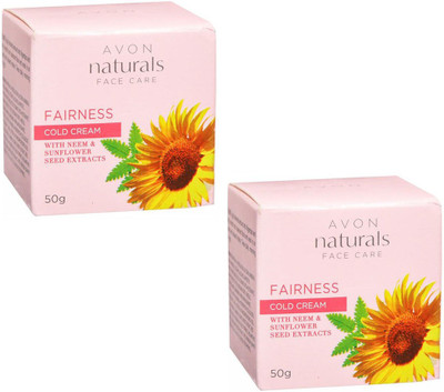 

Avon Naturals Fairness Cold Cream with Neem & Sunfllower Seed Extracts (Pack Of 2)(50 g)