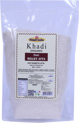 Khadi Food Organic Pure Fresh Anti Diabetic Atta - 400 GM(400 g)