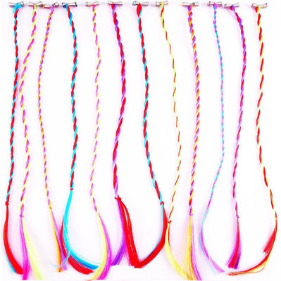 

INAAYA Colourful Hair Streak (Set Of 12) Hair Accessory Set(Multicolor)