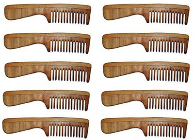 

INAAYA Neem Wood Comb (Combo Of 10 Combs) Model No. 5