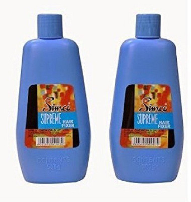 

SIMCO Supreme Hair & Beard Fixer Pack Of 2 (500 Ml) Each Lotion(500 ml)
