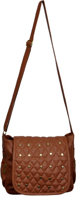 

gauravcollections Hand-held Bag(Brown)